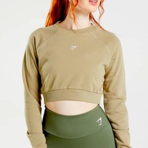 Gymshark TRAINING CROPPED SWEATER